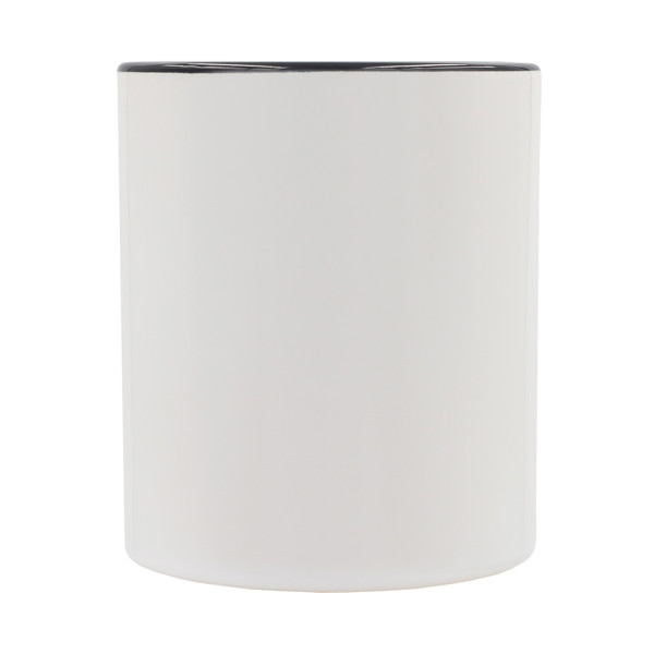 330 ml Gaeta mug with sublimation coating - Black