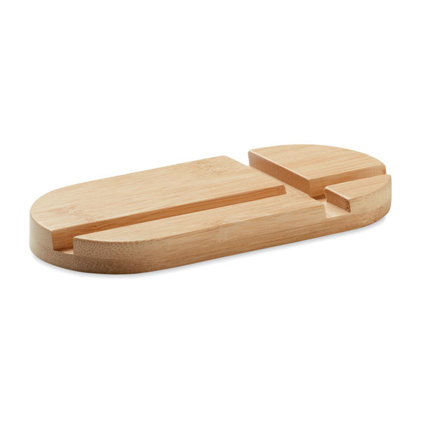 Bamboo tablet/smartphone stand Robin