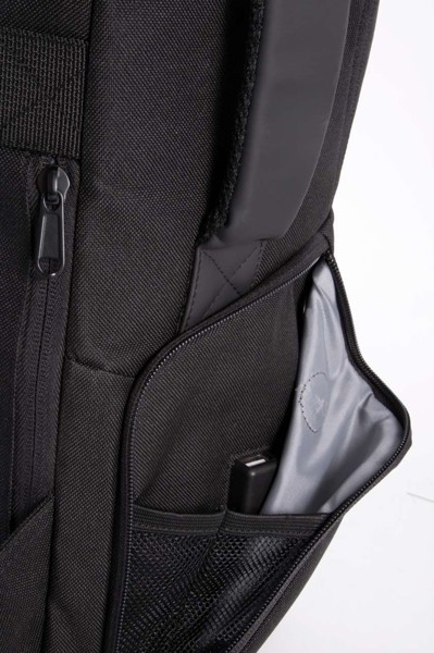 Anti-Theft Backpack - Graphite Grey Heather / Black