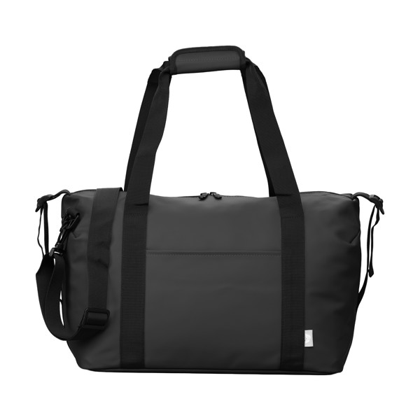 Malmö Recycled Travel Duffel Bag - 30L - Black / Silkscreen