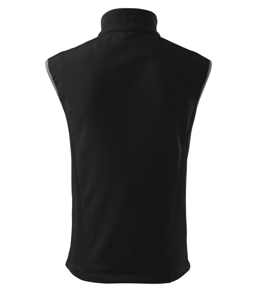 Softshellová Vesta Pánska Malfini® Vision - Čierna / 3XL