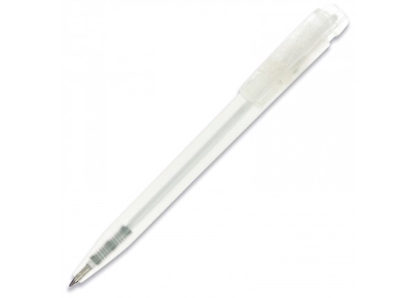 Ball pen Ingeo TM Pen Clear transparent - Frosted transparent