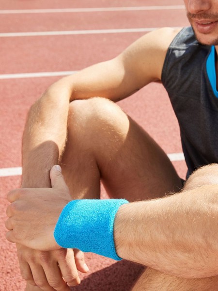 Terry Wristband - White