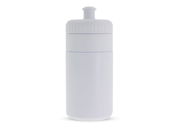 Toppoint sports bottle, 500ml, soft-squeeze - White / White