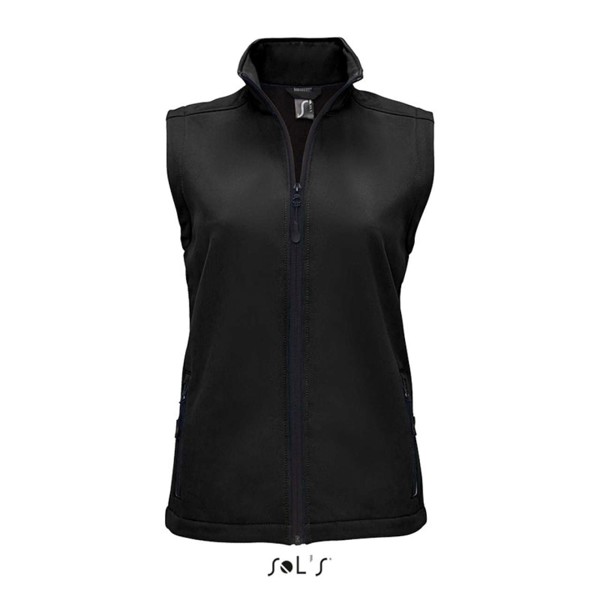 Sol's Race Bw Women - Softshell Bodywarmer - Black / 2XL