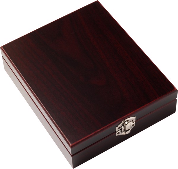 Conjunto de vinho de madeira Brady