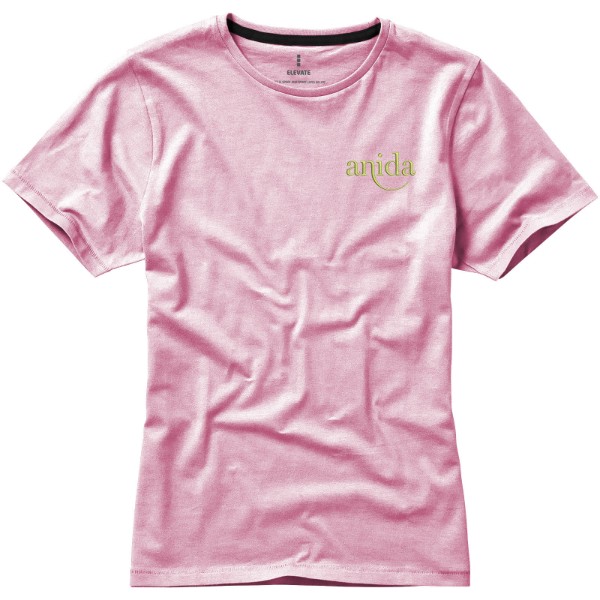 Camiseta de manga corta para mujer "Nanaimo" - Rosa claro / L