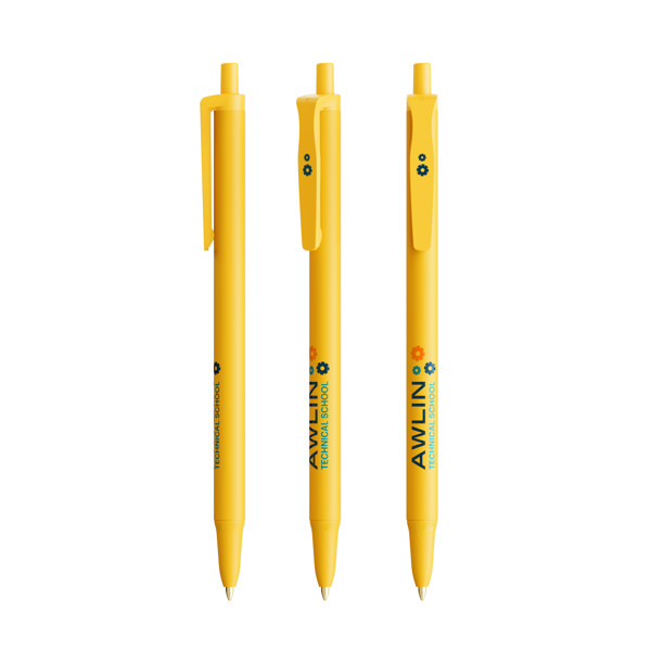 BIC® Clic Stic Balpen - Geel