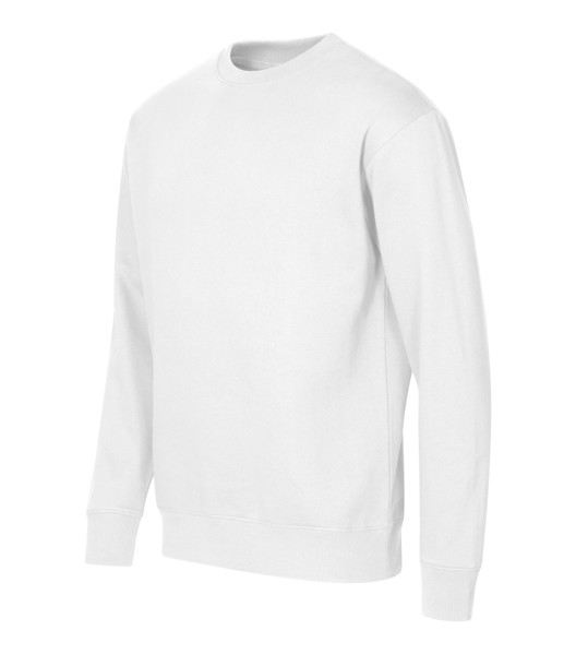 Sweatshirt Unisex Malfini® Crew - White / S
