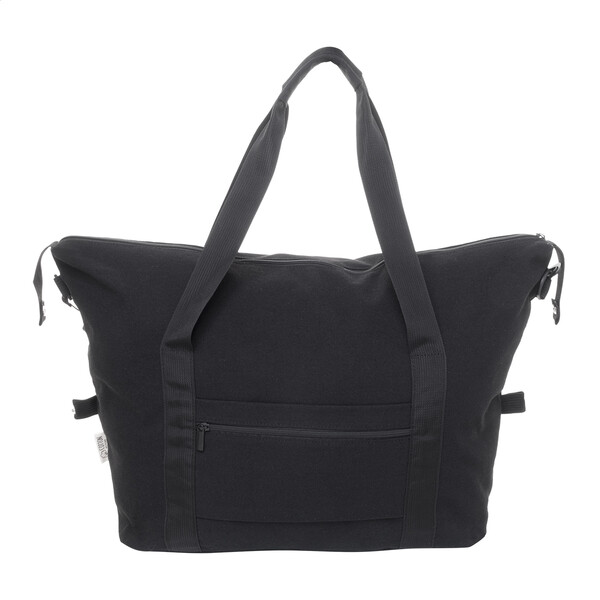 Újrahasznosított Vászon Utazótáska Rebyss Travel - Black
