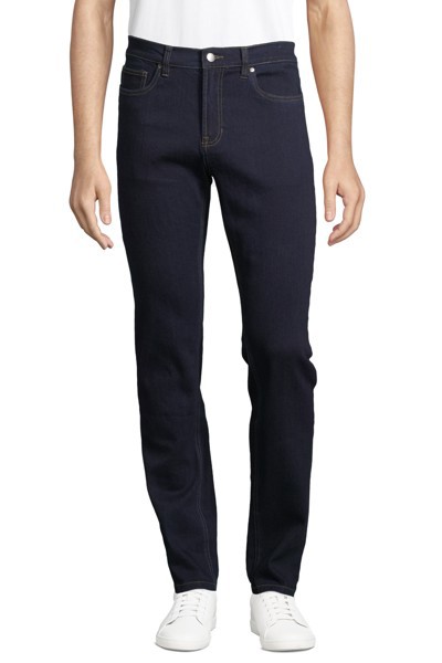 CALÇAS JEANS STRETCH COM CORTE RETO PARA HOMEM - NEOBLU GASPARD MEN - Azul escuro 