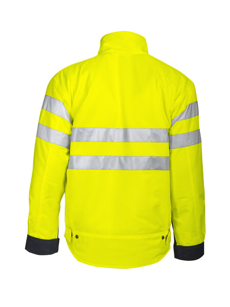 6407 PADDED JACKET HV YELLOW/BLACK Cl.3 3XL