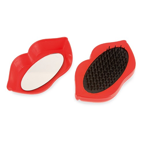 BROSSE MIROIR "KISS"