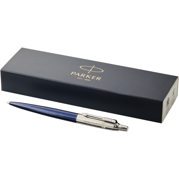 Parker penna a sfera Jotter Bond Street (inchiostro blu) - Navy / Argento