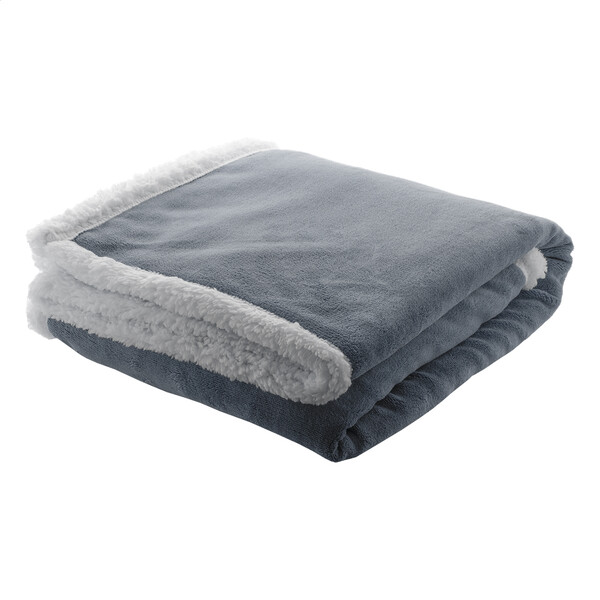Korallgyapjú Takaró Sammia - Dark Grey