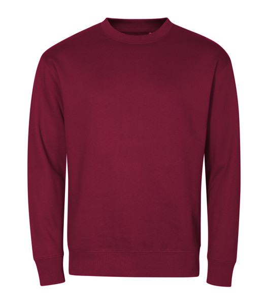 Mikina Unisex Malfini® Crew - Garnet / 3XL