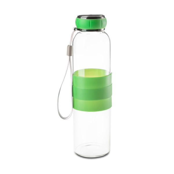 550 ml Marane glass water bottle - Green