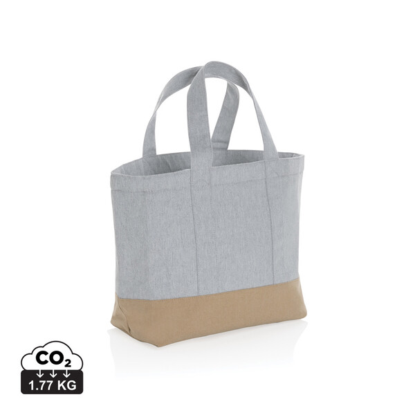Impact Aware™ 285g/m² ungefärbte rCanvas-Kühltasche - Grau
