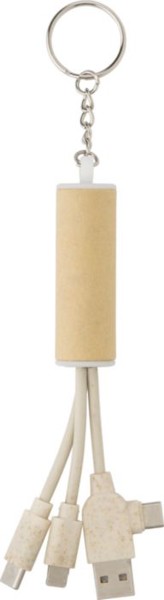 Porta-chaves carregador USB Tyson