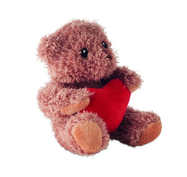 Teddy bear plush with heart Cuddle