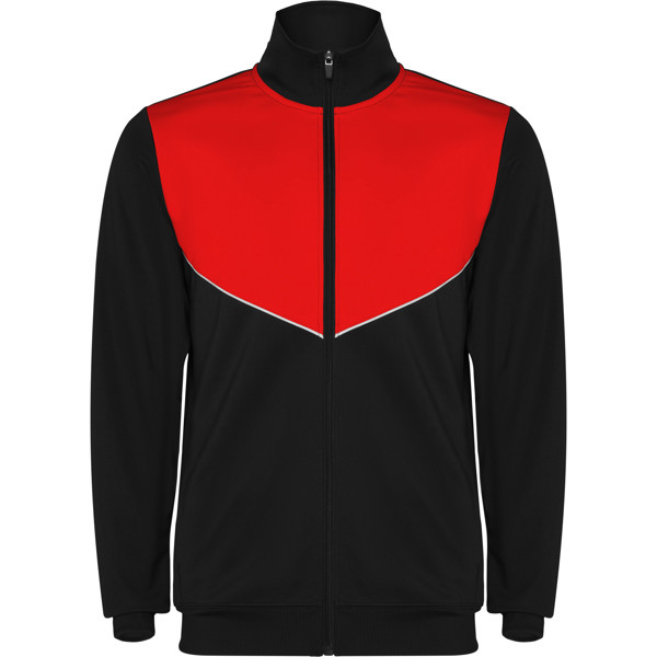 Chandal Evan - Negro/Rojo / 2XL
