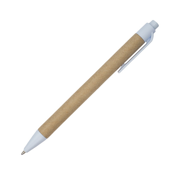Mixy ballpen - White / Brown