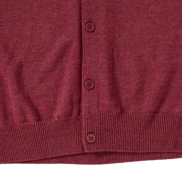 Men's V-Neck Sleeveless Knitted Cardigan - Black / 4XL