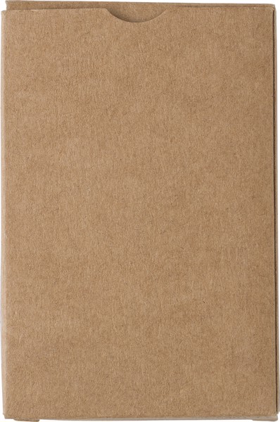 Baralho de cartas em papel reciclado Andreina