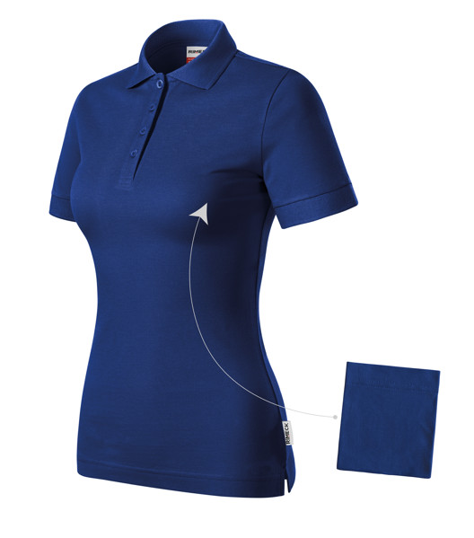 Polokošile Dámská Rimeck® Resist Heavy Polo - Královská Modrá 05 (Brand Label) / L