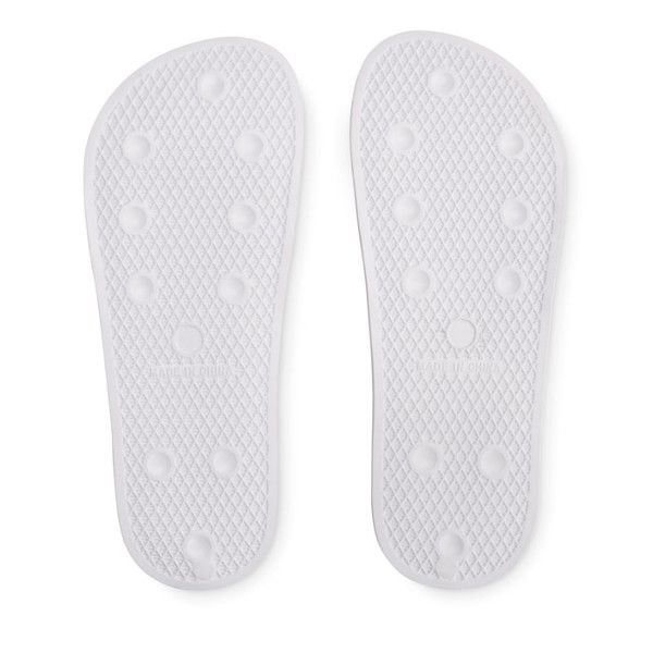 Anti -slip sliders size 46/47 Kolam - White