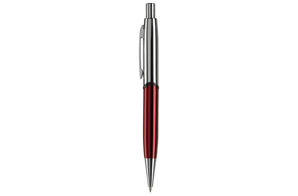 Nautilus ball pen metal - Red / Silver
