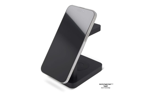 2708 | Xoopar Icon 3 in 1 Magnetic Wireless charger