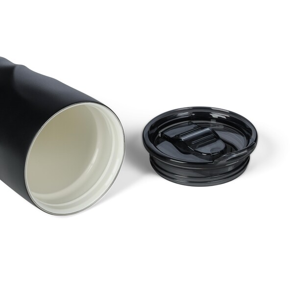 BrandCharger travel mug Vortex Calix Ceramica | 400 ml - black