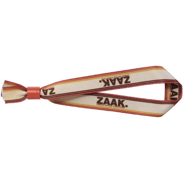 Bracelet plastique festival sublimation El - Rouge