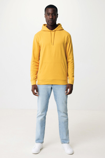 Iqoniq Jasper recycled cotton hoodie - Ochre Yellow / XL