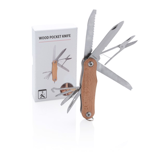 XD - Wood pocket knife