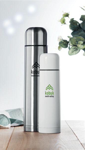 Topeltseinaga termos Chan 500 ml - Valge