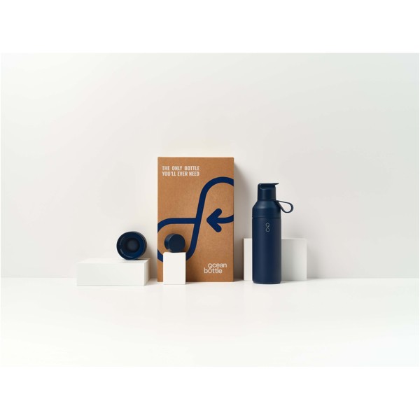 Ocean Bottle 500 ml 3 in 1 Set - Ozeanblau