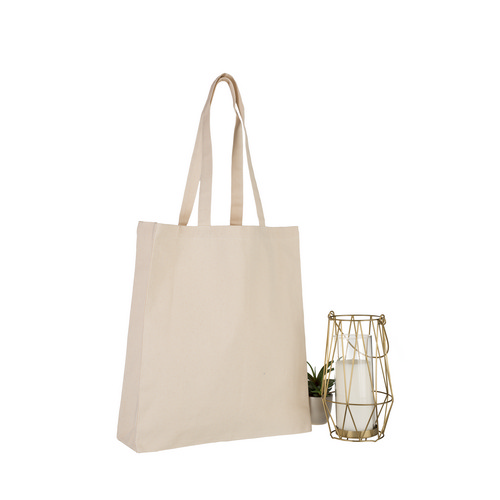 GASPARD 250 cotton shopping bag - ecru