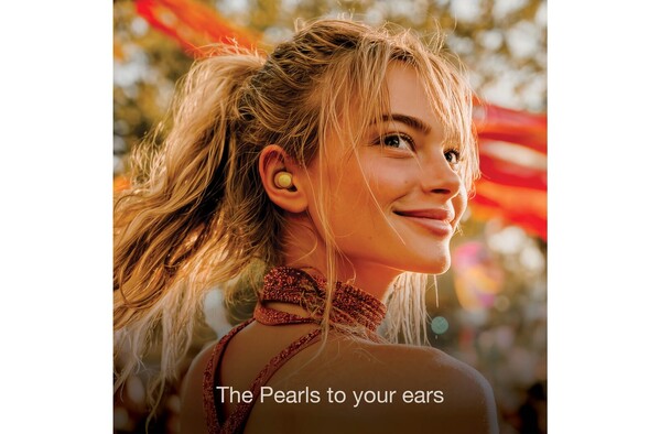 Fresh 'n Rebel Pearls Fresh Festival Earplugs – Certified Hearing Protection - Yellow