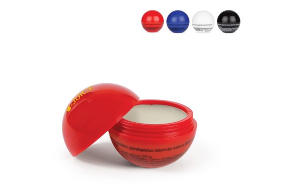 Læbepomade rund - Hvid