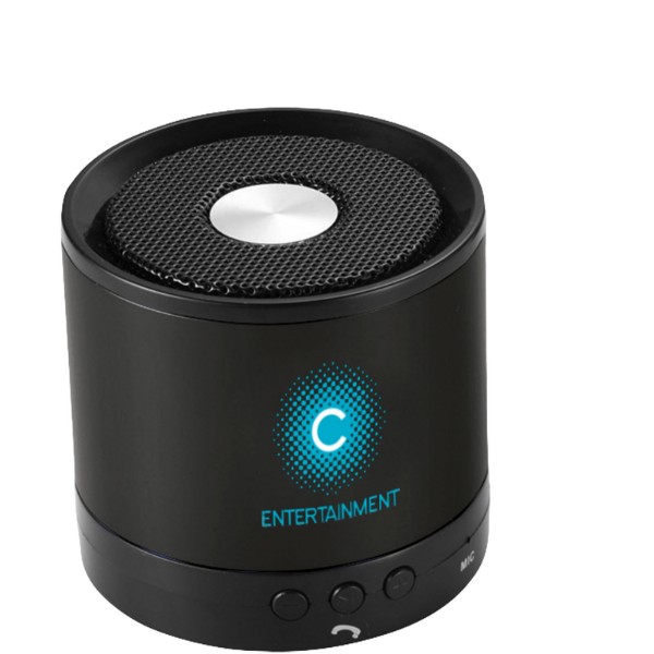 Greedo Bluetooth® aluminium speaker - Solid Black