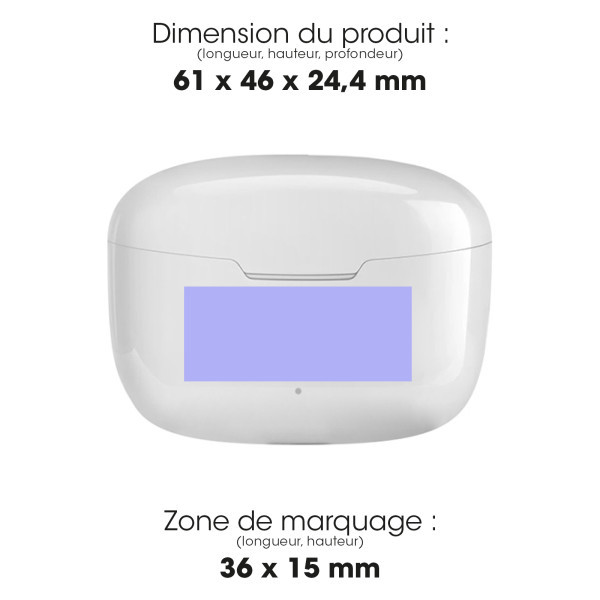 ZEN - ÉCOUTEURS SANS FIL BLUETOOTH BLANC