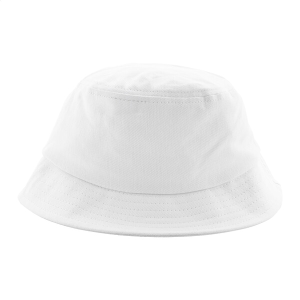 Bucket Hat Bobber - White