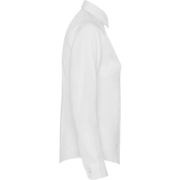 Sofia Woman Long Sleeve Shirt - White / L