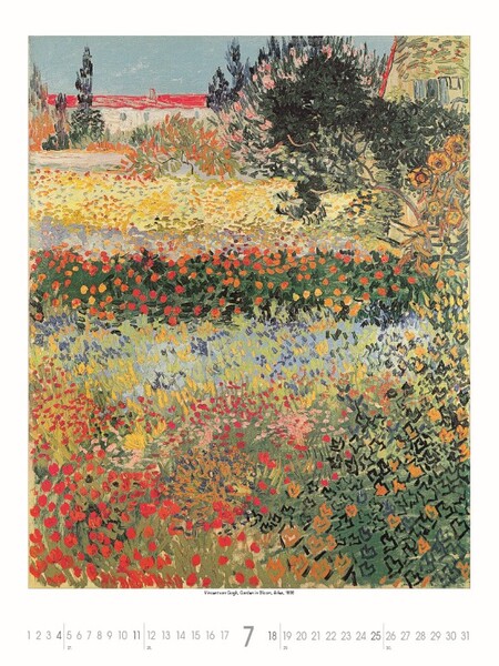 Nástenný Kalendár Vincent Van Gogh 2027