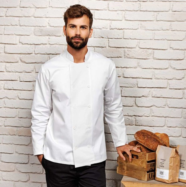 Long Sleeve Chef’S Jacket - White / XS