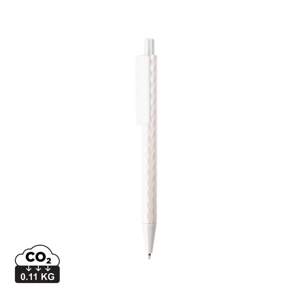 X3 Metal Edition RCS recycled aluminium pen - White