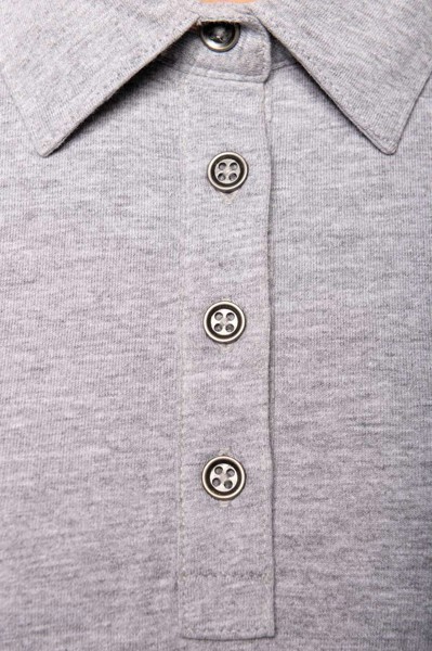 Ladies' Long Sleeve Jersey Polo Shirt - Black / M