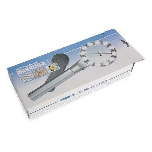 LUPA CON LED X2,5 / X5 AUMENTOS
